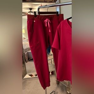 Figs Magenta Pink Zamora Joggers